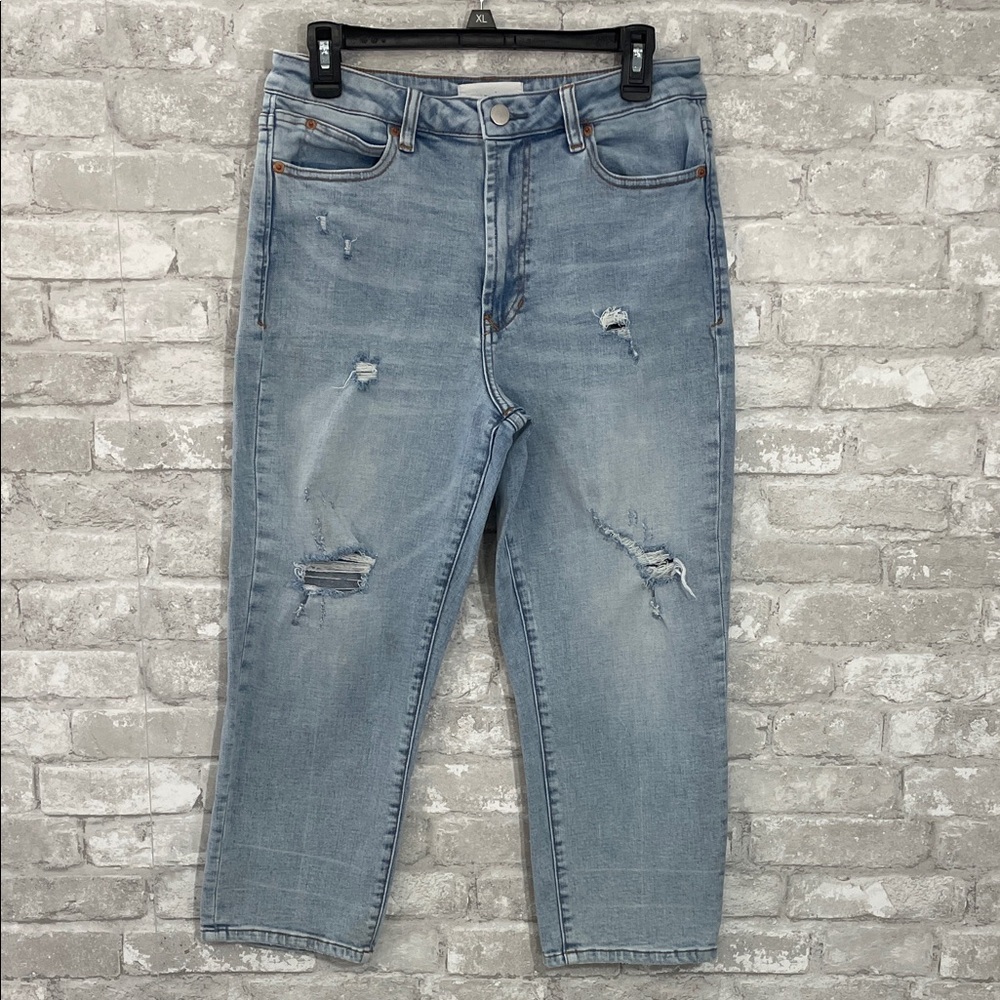 Dear John Frankie Straight Cropped Denim Jeans